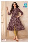 Daisy Vol 5 By Mcm Cotton Printed A Line Flair Kurtis 